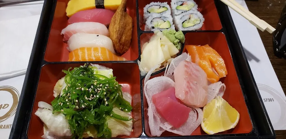 Sashimi Bento Box